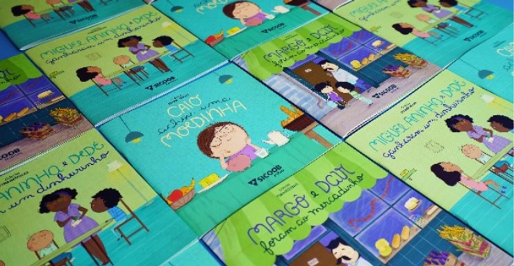 Instituto Sicoob reforça importância da educação financeira infantil com os livros da “Coleção Financinhas”; saiba mais