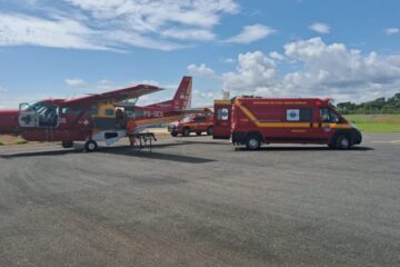 Bombeiros dão apoio no transporte de três recém nascidos com problemas respiratórios