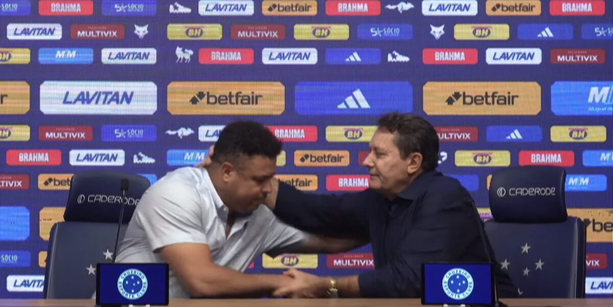 “Sentimento de dever cumprido”, diz Ronaldo em anúncio de venda da SAF do Cruzeiro