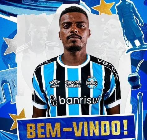 Grêmio anuncia a contratação do zagueiro Jemerson junto ao Atlético-MG