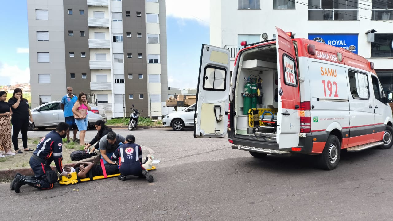 Idoso é atropelado por caminhonete na avenida Duque de Caxias, em Itabira