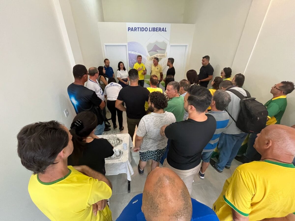 PL inaugura sede em Itabira; partido avalia candidatura própria ou apoio à oposição