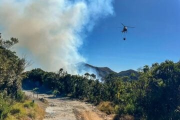 Parque Nacional do Itatiaia tem 300 hectares atingidos por incêndio