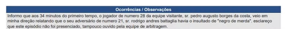 Jogador do Fortaleza acusa meia Battaglia, do Atlético, de racismo em jogo do Brasileirão