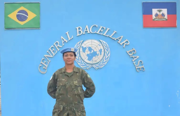 Geral “Quebrei barreiras”, diz 1ª mulher brasileira em missão de paz no mar