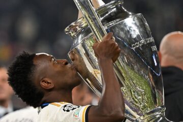 Vinícius Júnior é eleito o melhor jogador da Liga dos Campeões