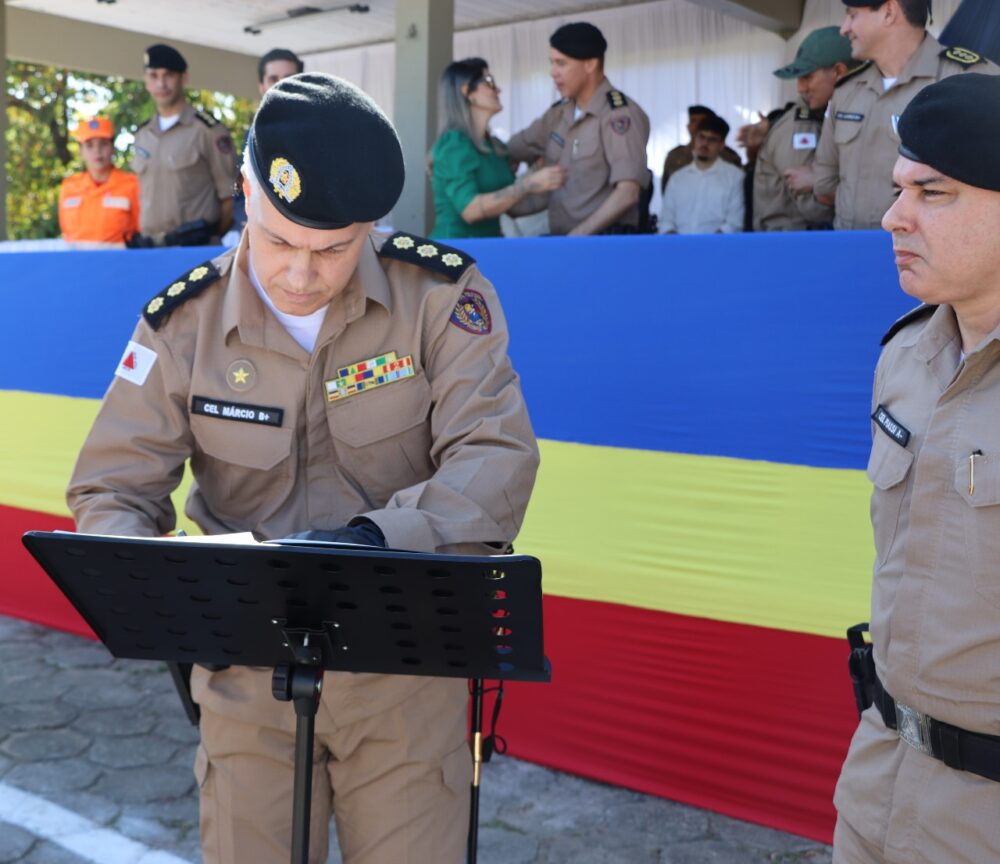 Coronel Márcio Roberto é o novo comandante da 12ª Região de Polícia Militar, que inclui Itabira e região