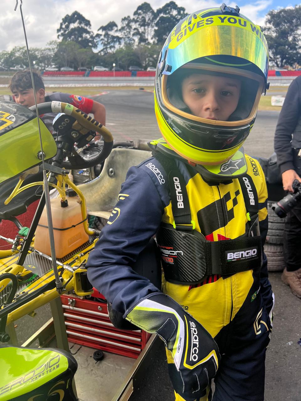 Itabirano Davi Serodio fica em segundo lugar geral na II Taça RBC Minas de Kart