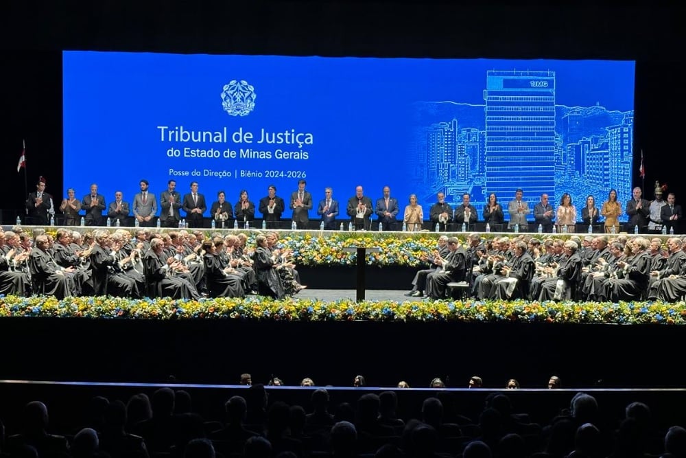 Desembargador Luiz Carlos Corrêa Junior toma posse como presidente do Tribunal de Justiça de Minas Gerais