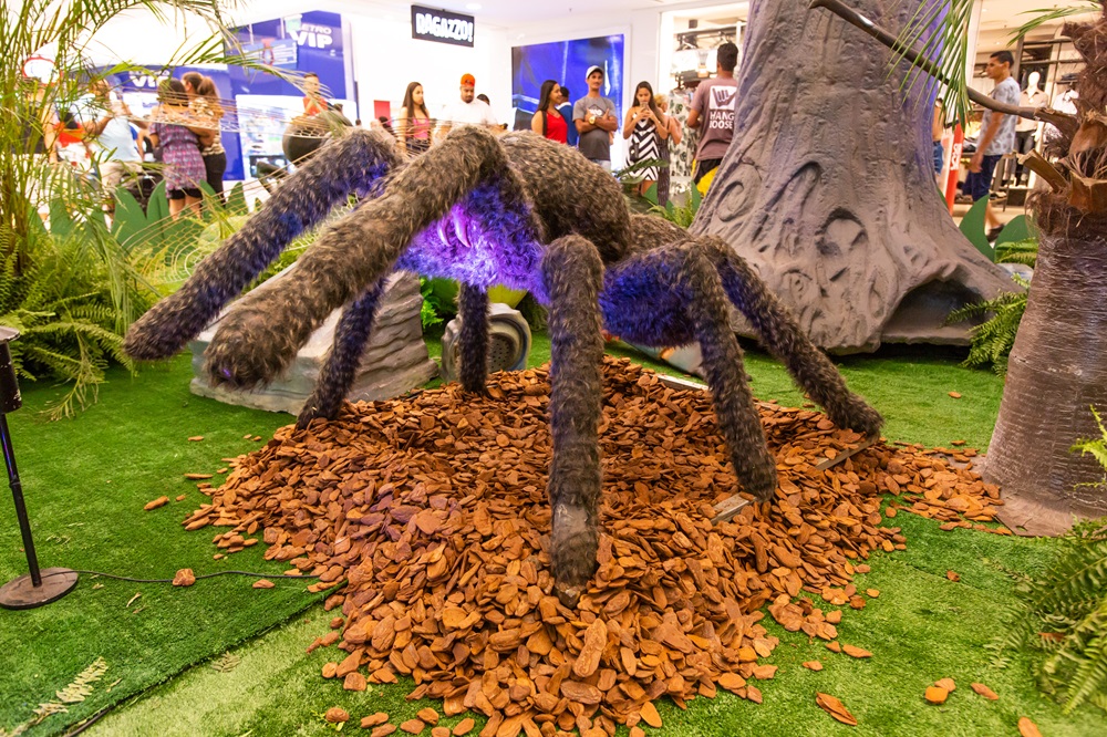 Depois do sucesso dos Dinossauros, chega em Itabira a exposição animatrônica "Natureza Gigante"