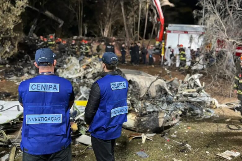 FAB divulga relatório preliminar sobre acidente de avião em Vinhedo