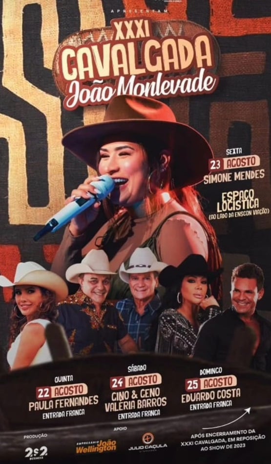 Paula Fernandes se apresenta nesta quinta-feira na Cavalgada de João Monlevade