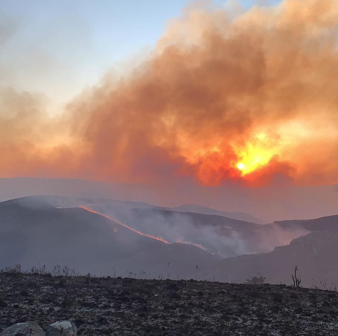 Incêndio na Serra do Cipó: bombeiros combatem chamas há mais de 10 horas