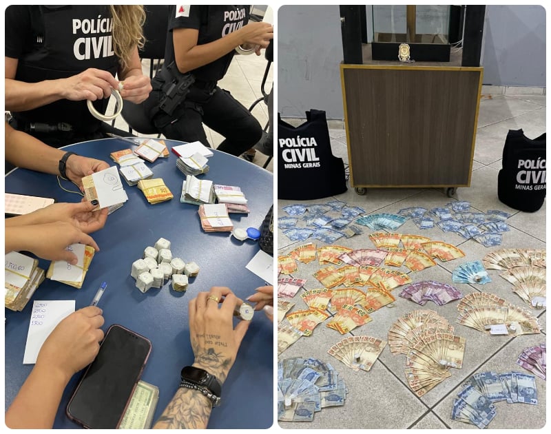Polícia faz operação em combate a jogos de azar durante bingo em BH