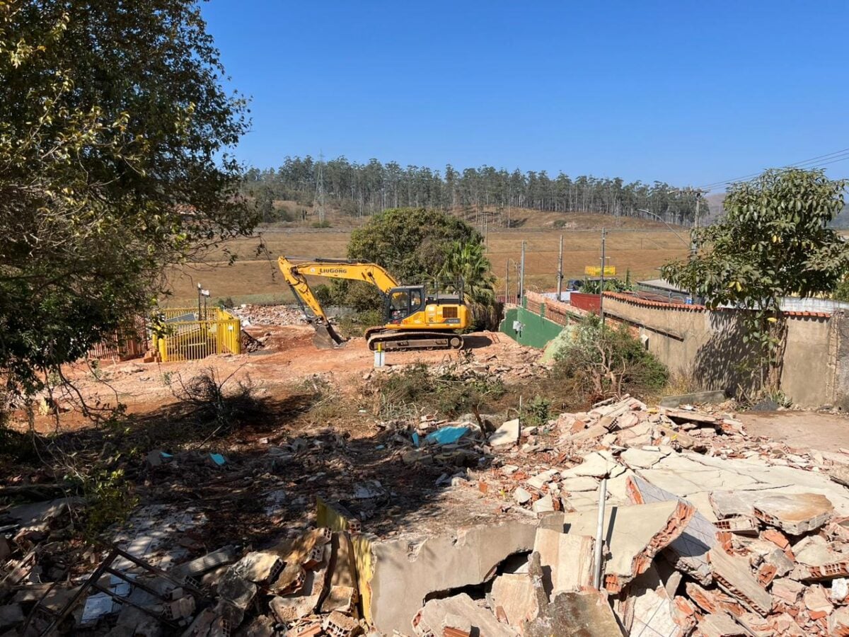 Obras da Vale para a construção da ECJ2 são retomadas no bairro Bela Vista