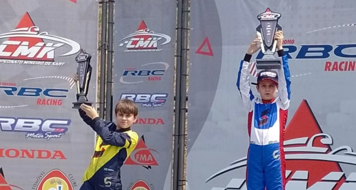 Irmãos Serodio conquistam as duas primeiras colocações na 2ª etapa do Campeonato Mineiro de Kart