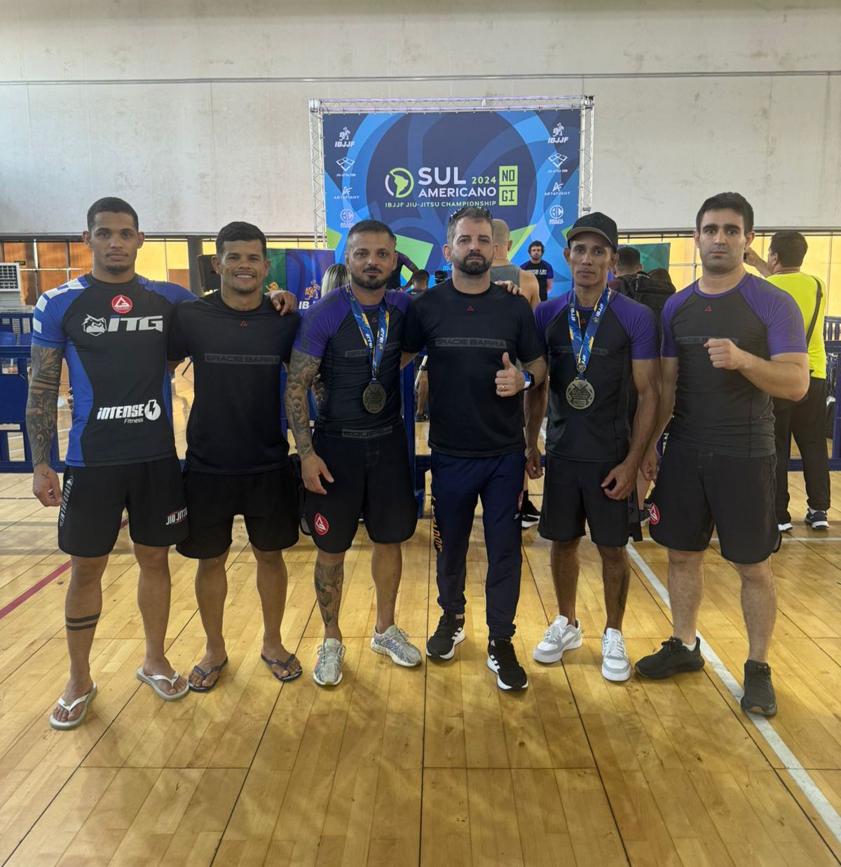 Atletas itabiranos conquistam pódios no Campeonato Sul Americano de Jiu-Jitsu 