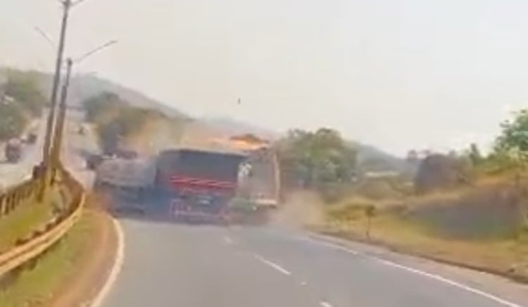 Grave acidente na BR-381 em Minas Gerais deixa uma pessoa morta e outra ferida