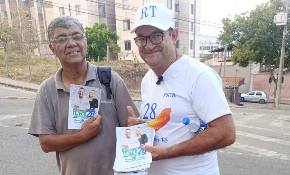 Eleição: confira a agenda do candidato a prefeito de Itabira Ronaldinho Teteco para este domingo