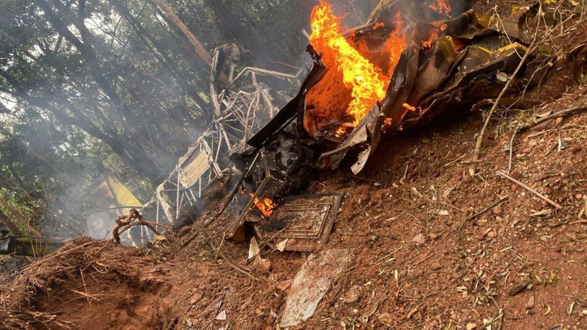 Piloto morre após queda de avião monomotor em Ouro Preto