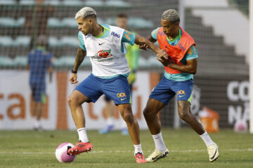 Seleção Brasileira faz treino aberto no DF para jogo contra o Peru