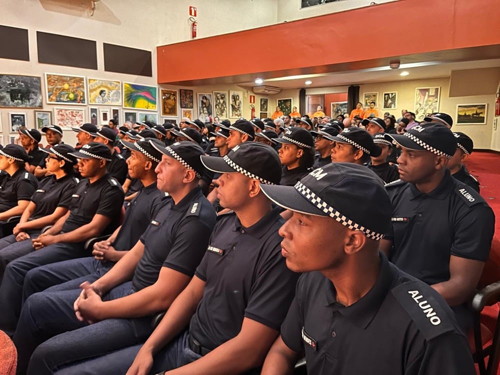 São Gonçalo do Rio Abaixo: solenidade de início de curso da Guarda Civil contou com a presença de autoridades