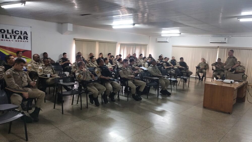 João Monlevade: Policiais Militares da 17ª Companhia Independente participam de treinamento para garantir segurança nas eleições