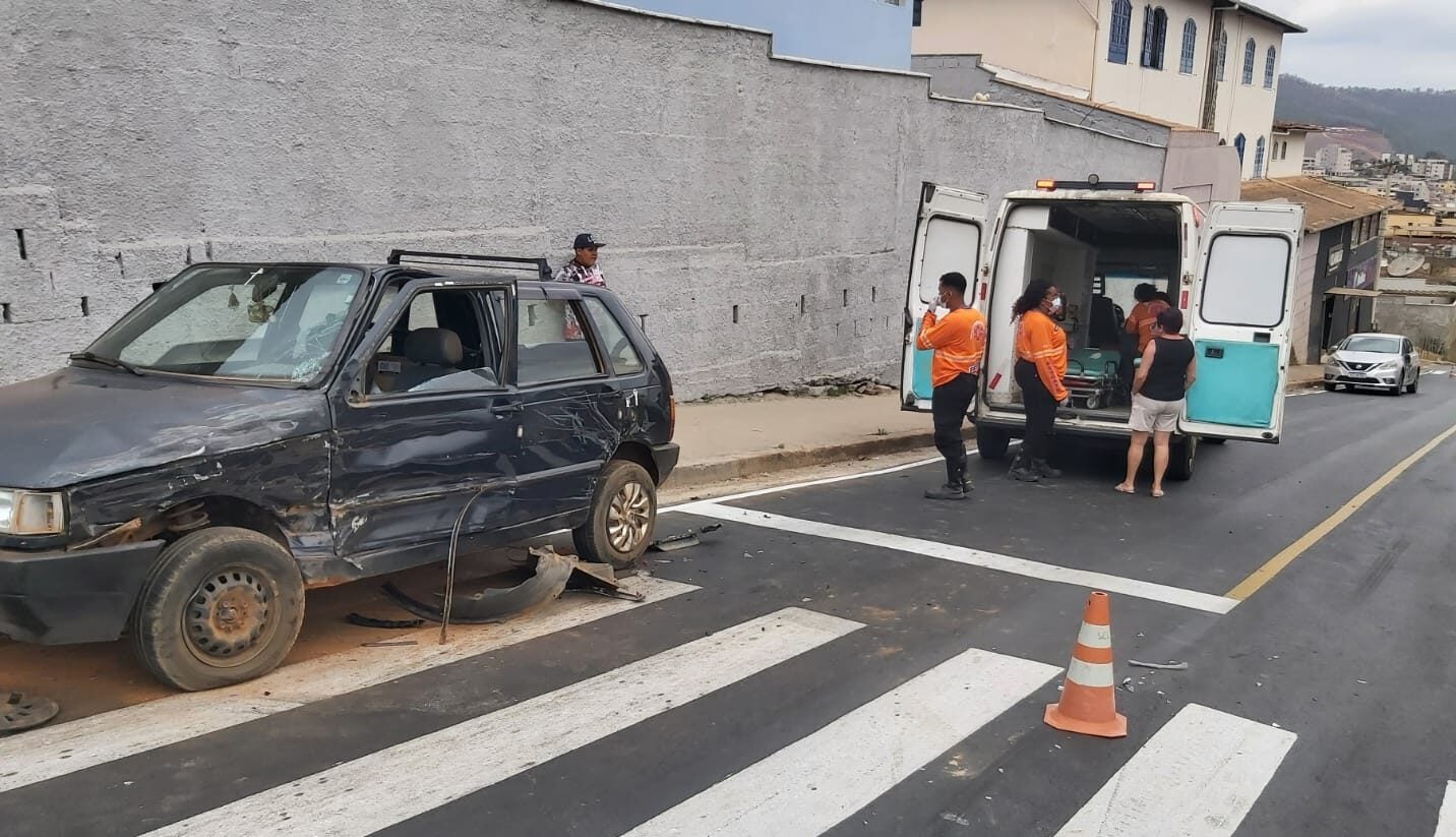 Acidente envolvendo três veículos é registrado em João Monlevade