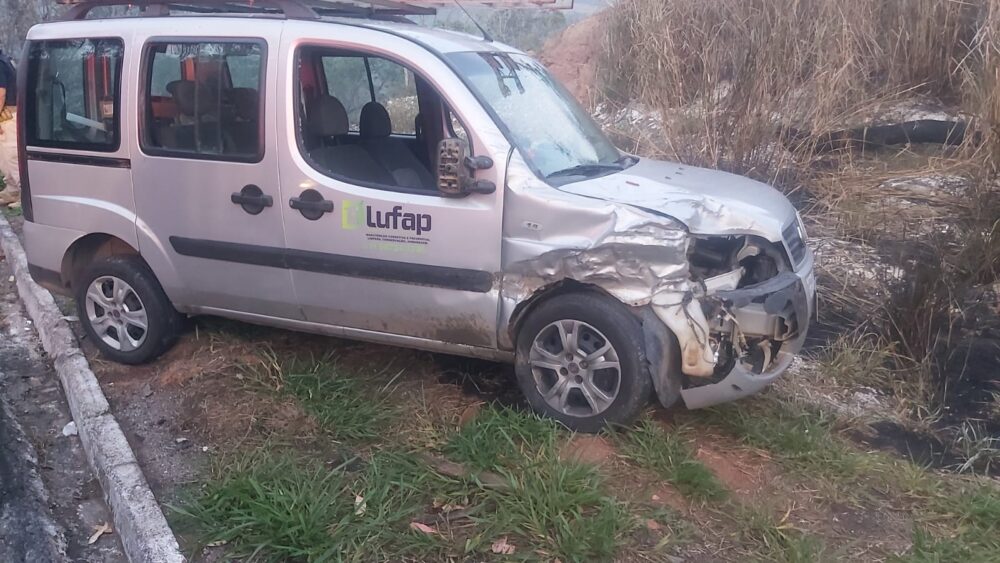 Colisão na BR-381 deixa três feridos na "Curva do Boi" em João Monlevade