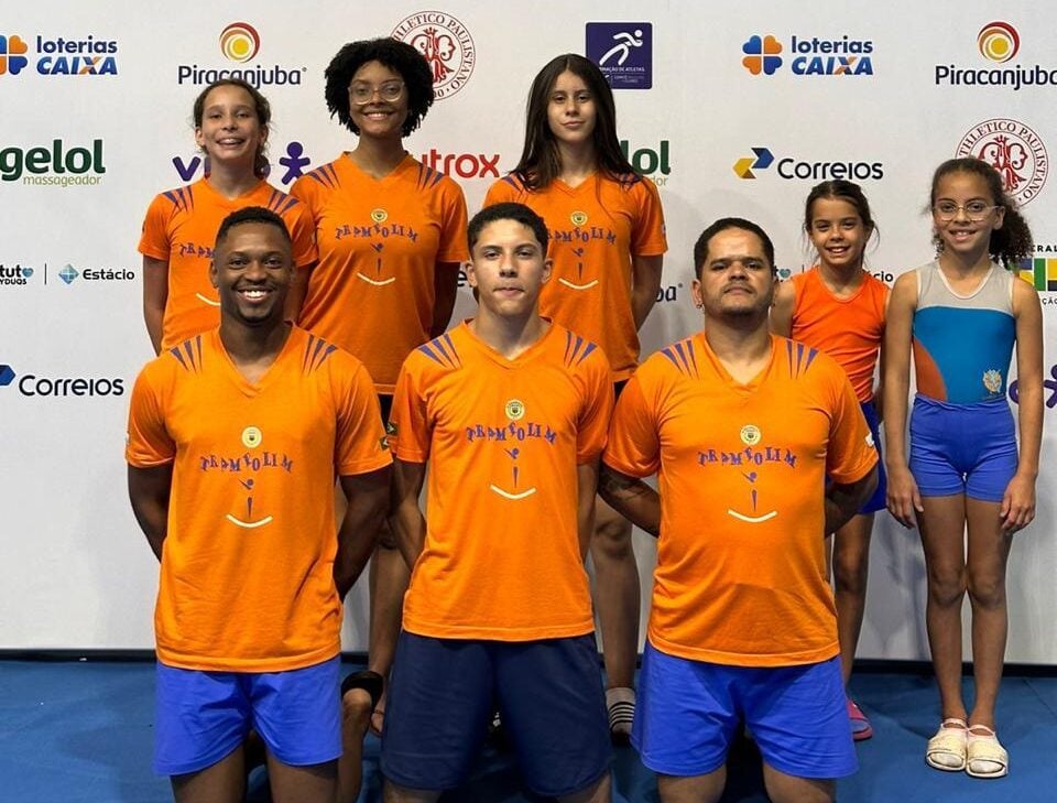 Atletas itabiranos conquistam medalhas em competições de ginástica de trampolim em São Paulo