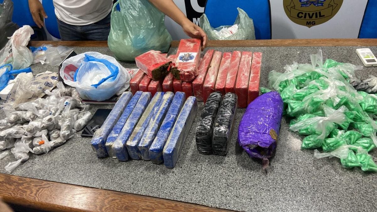 Amor bandido: casal é preso por tráfico de drogas em Itabira