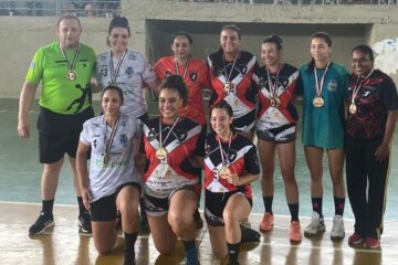 Equipes feminina e masculina de São Gonçalo do Rio Abaixo conquistam medalhas no Campeonato Mineiro de Handebol