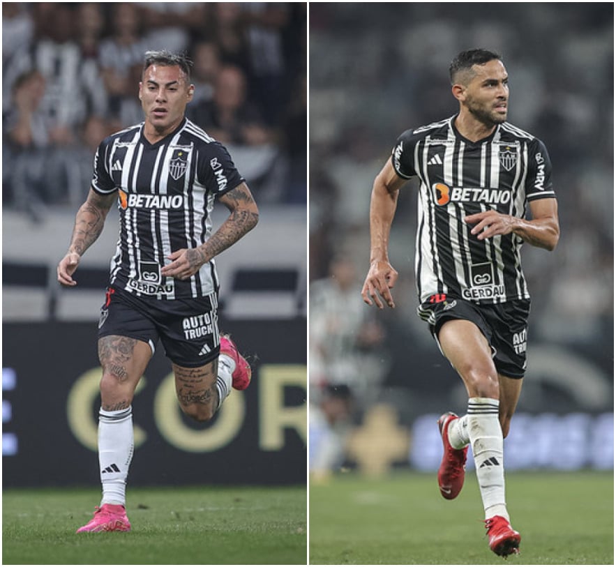 Atlético oficializa saída dos atacantes Vargas e Alan Kardec
