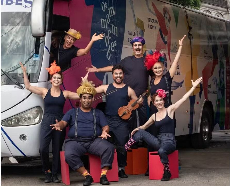 Itabira recebe nesta quinta-feira o espetáculo “Os Mambembes”, com Paulo Betti, Cláudia Abreu, Julia Lemmertz e Deborah Evelyn