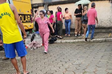 Polícia investiga causas do acidente que matou uma criança em Santa Maria de Itabira; ônibus passará por vistoria