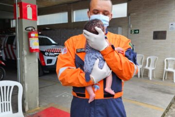 Equipe do Sevor salva bebê engasgado em João Monlevade