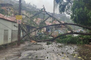 Temporal causa estragos e caos em João Monlevade