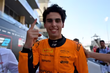 Gabriel Bortoleto é campeão da Fórmula 2