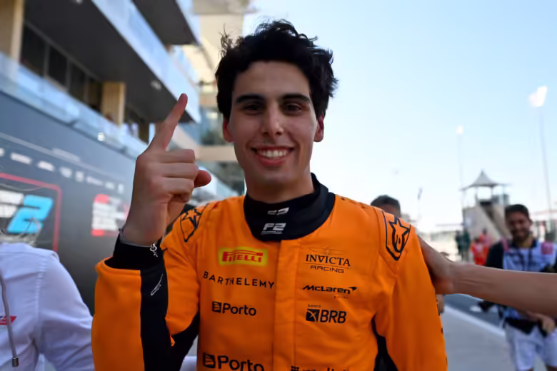 Gabriel Bortoleto é campeão da Fórmula 2