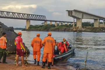 Ponte entre Tocantins e Maranhão desaba; uma morte é confirmada
