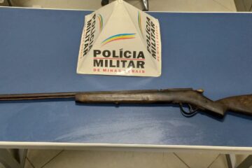 PM prende homem por agressão, em Sta. Mª de Itabira
