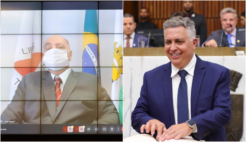 “Agora me recupero para que possa estar pronto”, diz prefeito Fuad ao tomar posse de forma remota