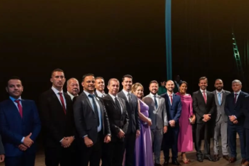 Prefeito, vice e vereadores eleitos em Nova Lima tomam posse