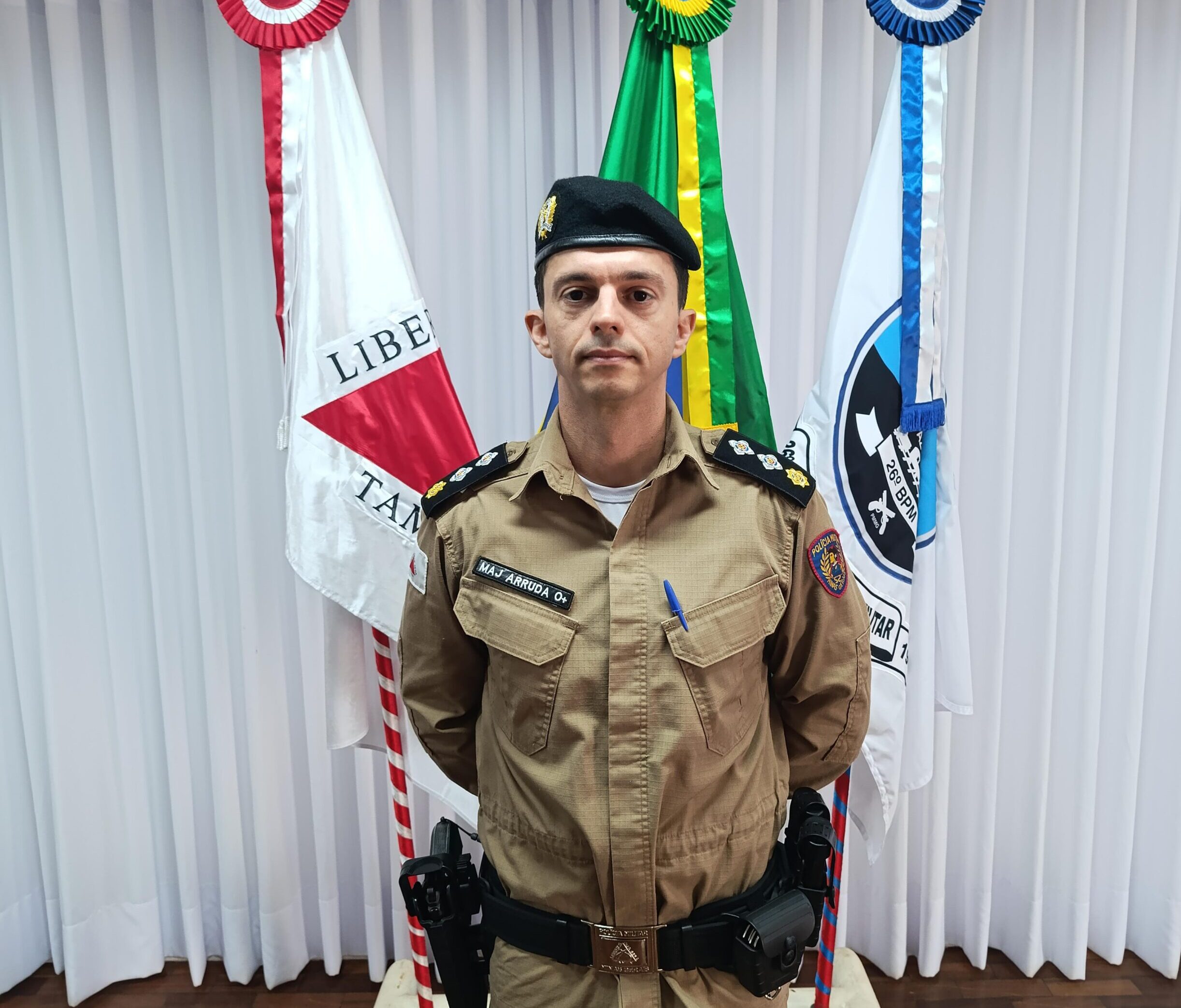 26º Batalhão da Polícia Militar recebe novo Subcomandante para reforçar a segurança pública de Itabira e região