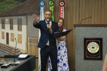 Após licença de Júlio Contador, Juber Madeira toma posse na Câmara de Itabira