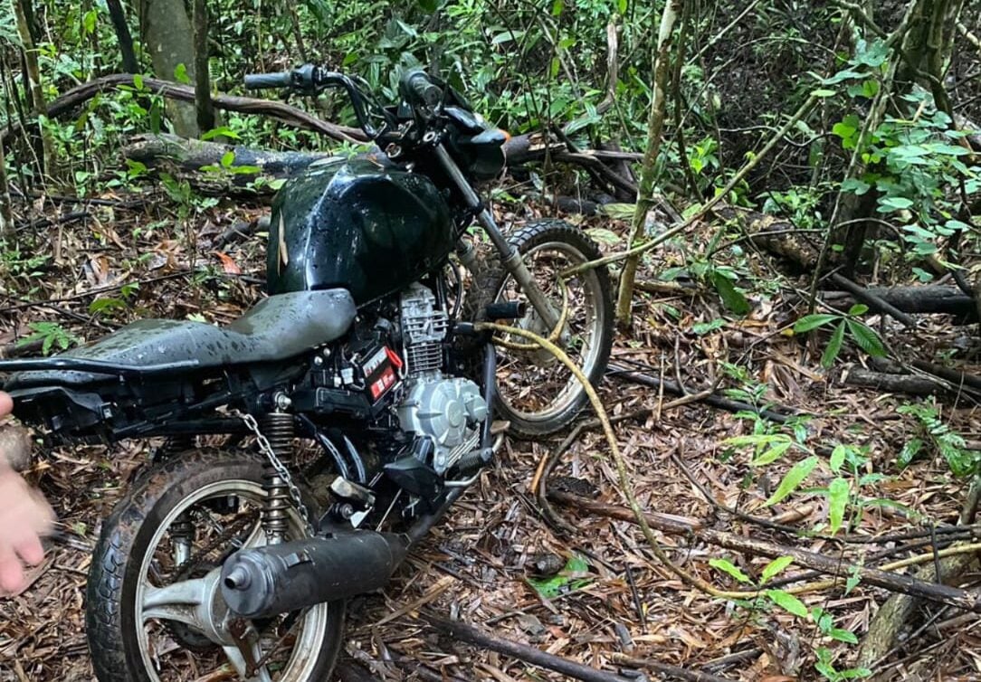 Polícia Militar recupera moto furtada em Brumal, distrito de Santa Bárbara