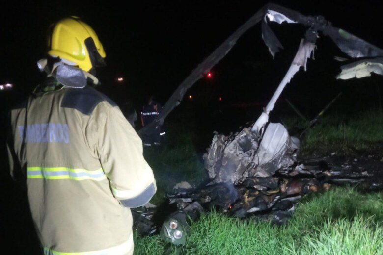 Queda de helicóptero mata três pessoas em Minas Gerais