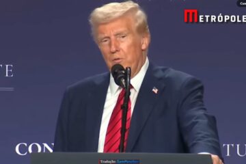 Sinal amarelo! Trump critica tarifas do Brasil e faz ameaças