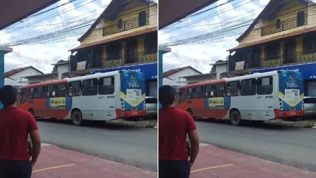 URGENTE: Homem sequestra ônibus e faz motorista de refém em Contagem; BOPE negocia rendição