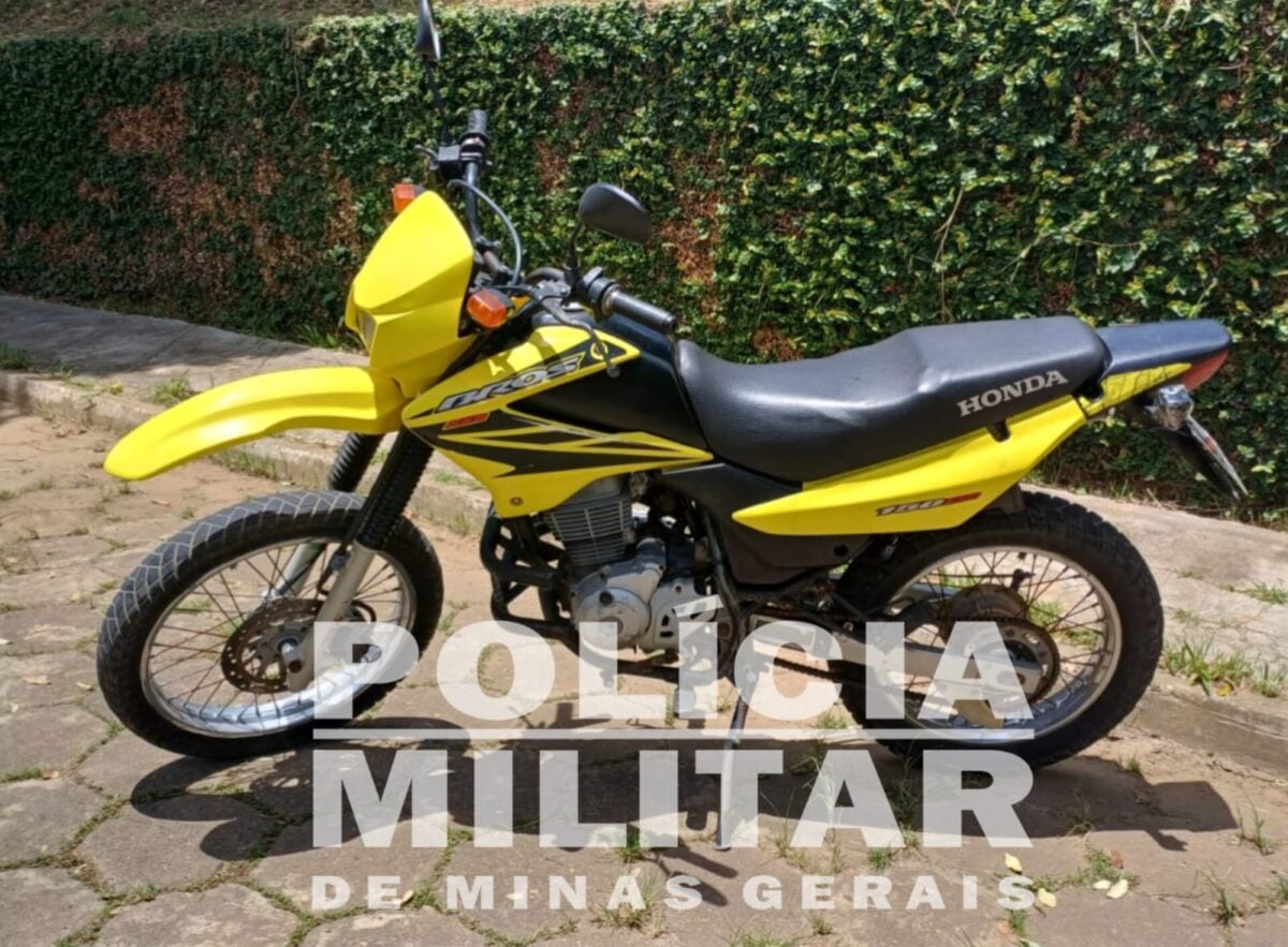 Santamariense é preso por receptação de moto que havia sido furtada em Itabira
